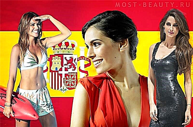 The most beautiful Spanish women in the world. A lot of photos