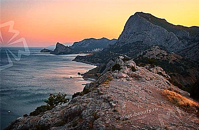 The most beautiful bays of Crimea