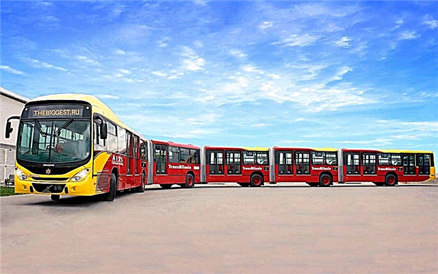 Os maiores e mais longos ônibus do mundo