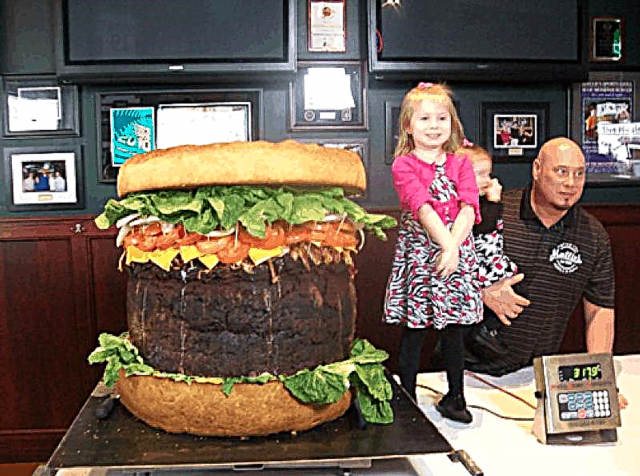 Top 10 largest burgers in the world