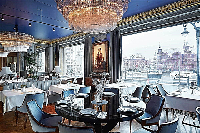 Top 10 restaurants in Moscow with a beautiful view