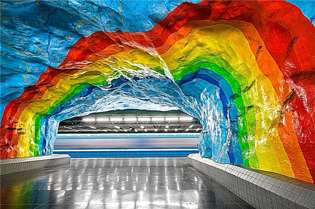 Las 10 estaciones de metro más bellas de Estocolmo