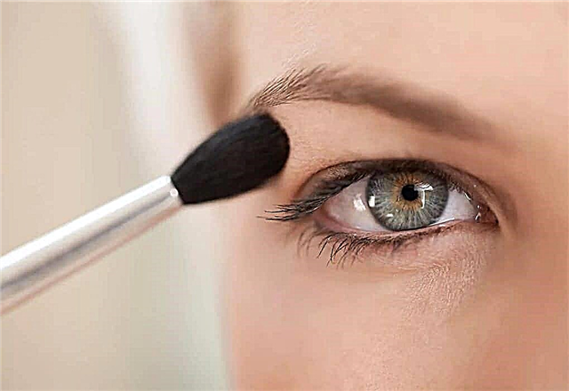 10 principles of makeup with an overhanging upper eyelid