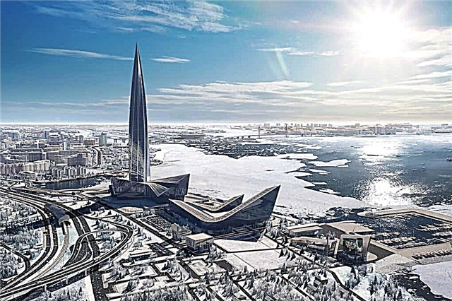 Najvyššie budovy v Petrohrade