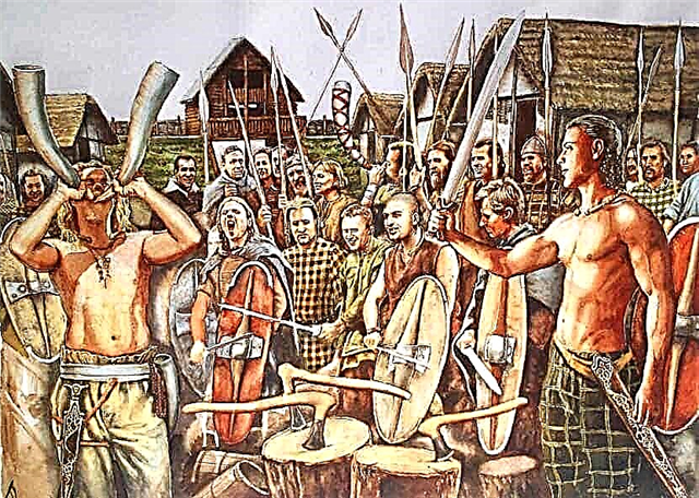 10 barbarian tribes with which the Romans fought