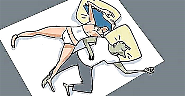 10 postures for sleeping that clearly describe the relationship within the couple