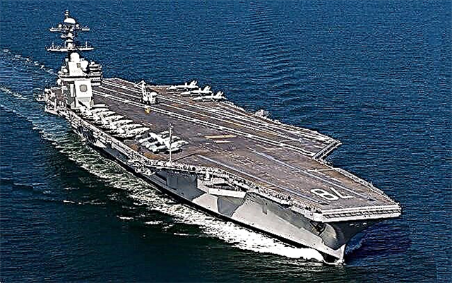 The largest aircraft carriers in the world in service